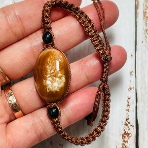 🎁Stone Macrame Adjustable Bracelet